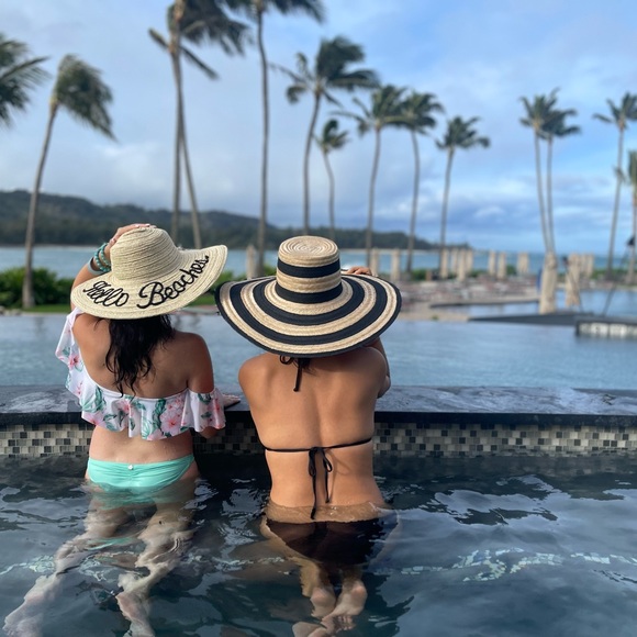 LIKE NEW Janessa Leone Eloise Straw Hat main image 4